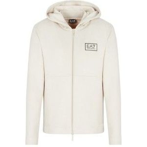 EA7 - Train Gold Label - Sweatshirt - Gebroken Wit - Polyester