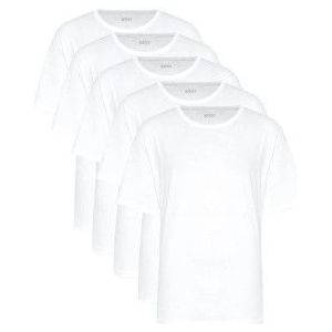 BOSS - Authenti - T-shirt - Zwart - Katoen - 5-pack