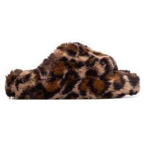 Xtivoor vrouwen. 14470802-LEOPARDO Trainers 144708 bruin (36), Plat, Geen, Homewear, Dierenprint