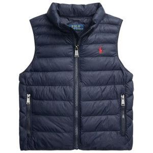 Gilet - Marineblauw - Katoen - Casual stijl