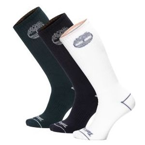 Timberlandvoor mannen. TB0A6BBY3171 Set van 3 paar Bowden sokken groen, marine, wit (L), Homewear, Katoen, Marineblauw
