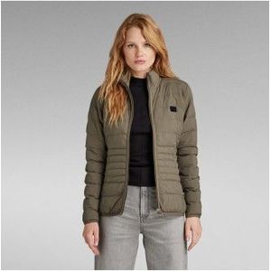 G-Starvoor vrouwen. D24260-B958-273 Inpakbare lichtgewicht gewatteerde jas groen (XS), Casual, Gerecycled polyester, Duurzaam