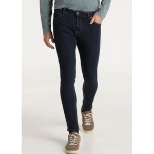 Six Valvesvoor mannen. 500121532 Jeans Donker marine (28), Casual, Katoen, Denim, Marineblauw