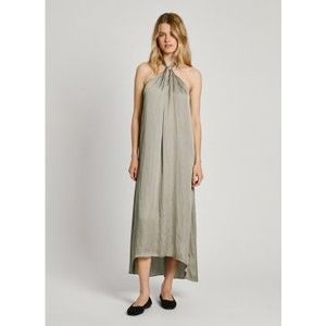 Pepe Jeans - PL953578 - Jurk - Groen - Mouwloos - Casual