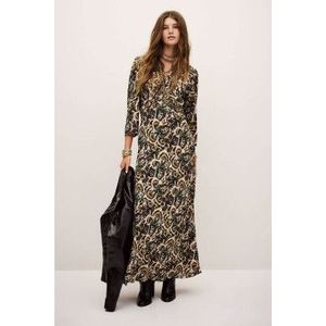 BA&SHvoor vrouwen. 1H25ONOA Veelkleurige Onoa jurk (36), Casual, Viscose, 3/4 mouw