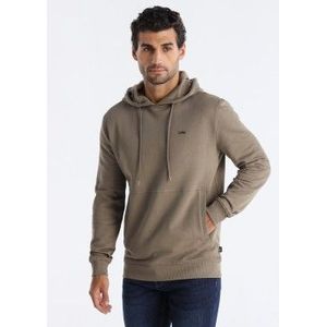 Lois Jeansvoor mannen. 166142840 Coronet beige sweatshirt (XS), Casual, Katoen