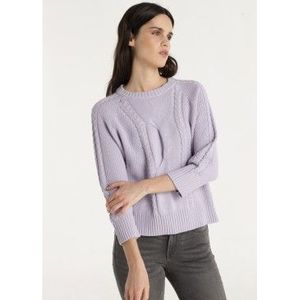 Lois Jeansvoor vrouwen. 453302892 Isabel Inna beige trui (S), Casual, Katoen