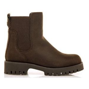 Mustangvoor vrouwen. 54987 Enkellaarsjes Lenox bruin (36), Stof, Plat, 1 tot 3 cm, Geen, Casual