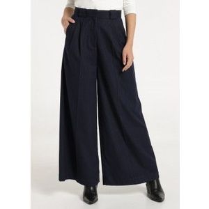 Victorio & Lucchino, V&Lvoor vrouwen. 300258198 Broek wijde pijpen marine (26), Casual, Polyester, Marineblauw