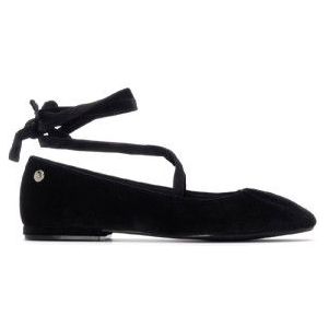 Xtivoor vrouwen. 14469901-NEGRO Ballerina's 144699 zwart (37), Plat, Veters, Casual, Klassiek