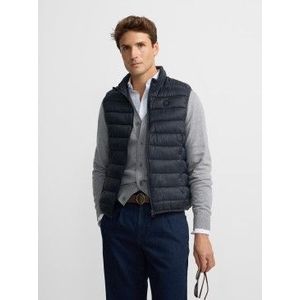 Silbonvoor mannen. 133681 Ultralicht marine vest (XXL), Casual, Nylon, Marineblauw