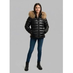 Blauervoor vrouwen/meisjes. 25WBLGC03380 Arcadia witte donsjas (16años= 176cm), Casual, Nylon, kinderkleding