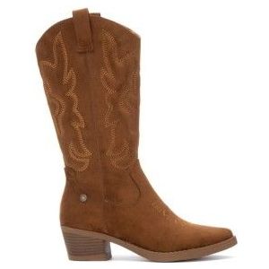 Refreshvoor vrouwen. 17308503-CAMEL Laarzen 173085 bruin (37), 3 tot 5 cm, Ritssluiting, Casual