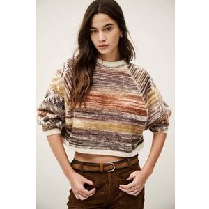 BA&SHvoor vrouwen. 1H25CLOD Bruine Clodie-trui (34), Casual, Wol