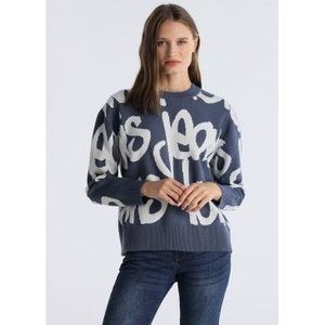 Lois Jeansvoor vrouwen. 453312893 Atenea Eya Trui wit (S), Casual, Viscose