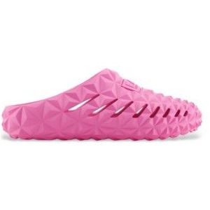 EA7unisex. XBR001_XK385 Sandalen met driedimensionaal geometrisch patroon
roze (40), Plat, Geen, Casual, Strandkleding