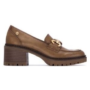 Xtivoor vrouwen. 14427401-TAUPE Mocassins 144274 bruin (37), 5 tot 8 cm, Geen, Casual, Klassiek