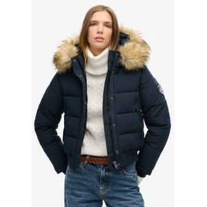 Superdry - W5011785A Bomberjack - Marineblauw - Gerecycled Polyester