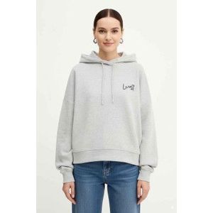 BOSSvoor vrouwen. 50551429 Sweatshirt logo Love grijs (L), Casual, Katoen