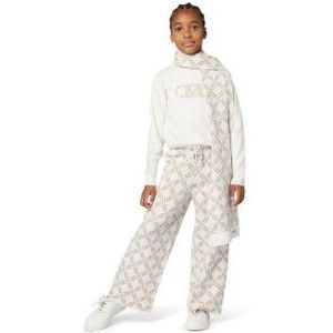 Michael Korsvoor meisjes. R30452 Tricot beige broek (14años= 162cm), Casual, Katoen, kinderkleding