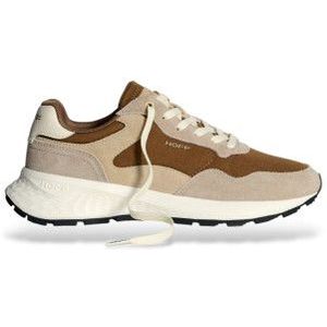 HOFFvoor vrouwen. 22535004 City Mkii beige leren sportschoenen (36), Leer, Plat, Veters, Casual