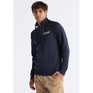 Bendorffvoor mannen. 860595616 Perkins marine sweatshirt (S), Casual, Katoen, Marineblauw