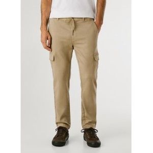 Pepe Jeansvoor mannen. PM211725 Gymdigo Cargo beige broek (34), Casual, Katoen