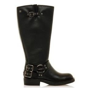 MTNGvoor vrouwen. 59839 Brunei Laarzen Zwart (36), 3 tot 5 cm, Ritssluiting, Casual