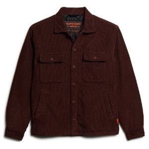 Superdry - Surplus Corduroy Overshirt - Heren - Groen - Katoen