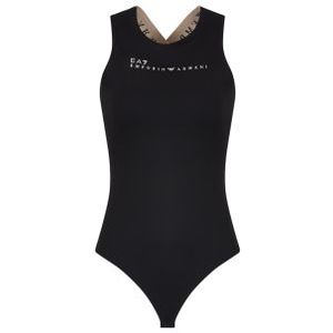 EA7voor vrouwen. 7W000338_AF12625 Body suit van technische stof Natural VENTUS7 Dynamic Athlete zwart (XS), Homewear, Polyamide, Mouwloos /