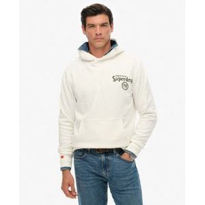 Superdry - M2014390A - Sweater - Wit - Casual - Katoen