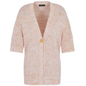 Armani Exchangevoor vrouwen. XW000589AF12903M1028 Roze vest met korte mouwen (M), Casual, Katoen