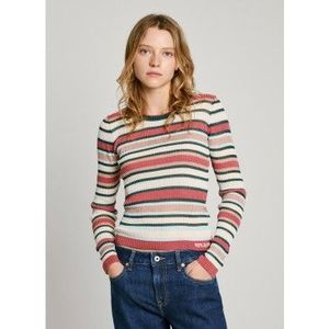 Pepe Jeans - Trui - Veelkleurig - Viscose - Casual Stijl