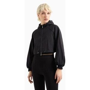 Armani Exchangevoor vrouwen. XW000488AF12808UC001 Blouson jas zwart (XS), Casual, Sportief, Meerdere sporten, Polyamide