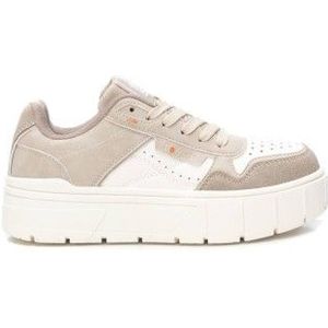Refreshvoor vrouwen. 17216801-BEIGE Trein 172168 beige (38), Plat, 1 tot 3 cm, Veters, Casual