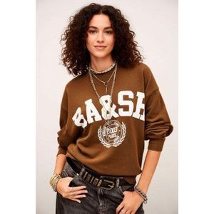 BA&SH - 1H25BENJ - Sweater - Bruin - Casual - Katoen