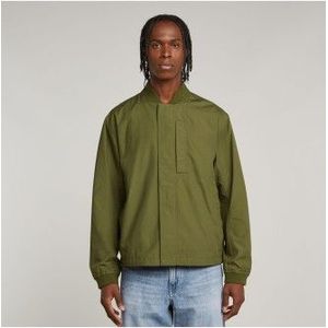 G-Starvoor mannen. D26193-C973-C742 Lichtgewicht marine bomberjack (M), Casual, Katoen, Marineblauw