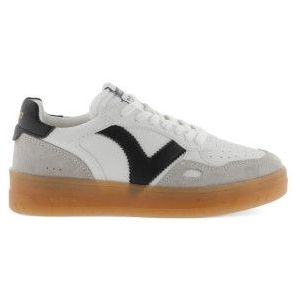 Seul - Effet Cuir - Sneakers - Karamel - Leer