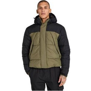 Timberlandvoor mannen. TB0A6267AQ21 Gewatteerd jack, waterdicht groen (L), Casual, Nylon