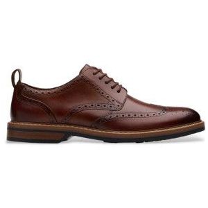 Clarks - Aldwin Limit - Schoenen - Mid Tan - Leer - Casual Brogue