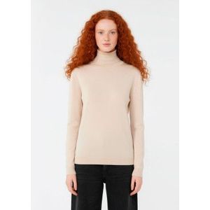 Weekend Max Maravoor vrouwen. 2525366012600 Kiku beige trui (M), Casual, Zijde