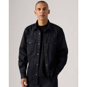 Levi'svoor mannen. A1919-0068 Western Relaxed Shirt zwart (M), Casual, Katoen, Lange mouwen