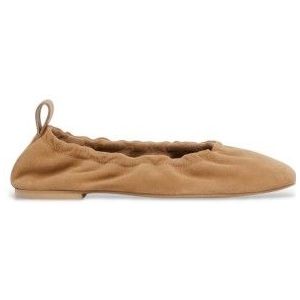 Pepe Jeansvoor vrouwen. PLS10430 Poppy Basic bruin leren ballerina's (36), Leer, Plat, Geen, Casual, Duurzaam