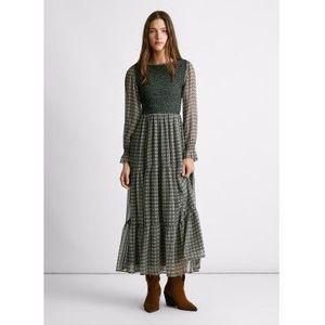 Pepe Jeansvoor vrouwen. PL9537700 Phoebe jurk zwart (M), Casual, Polyester, Lange mouwen