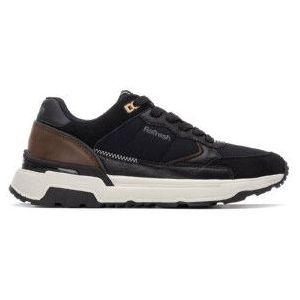 Refreshvoor mannen. 17317401-NEGRO Trainers 173174 zwart (41), Plat, Veters, Casual