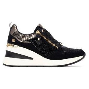 Xtivoor vrouwen. 14437702-NEGRO Trainers 144377 zwart (37), 3 tot 5 cm, Ritssluiting, Casual