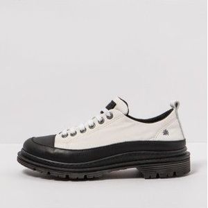 Artunisex. 1189411WB003_017 Leren schoenen 1894 Nylon wit (36), Leer, 3 tot 5 cm, Veters, Casual