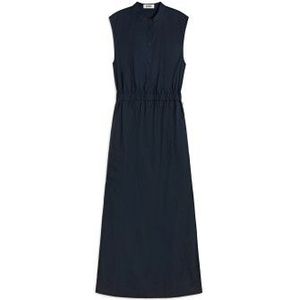 ECOALFvoor vrouwen. MCWGADRMIKA00712S25-161 Mika marno jurk (XS), Casual, Korte mouwen, Biologisch katoen, Duurzaam, Marineblauw