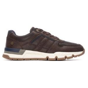 Refreshvoor mannen. 17289901-MARRON Trainers 172899 bruin (41), Plat, Veters, Casual