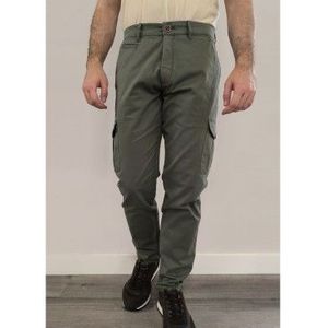 Bendorffvoor mannen. 803245540 Cargo Slim Broek groen (29), Casual, Katoen